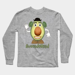 Avocado Head Long Sleeve T-Shirt
